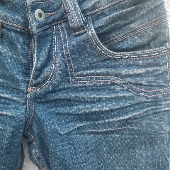 Antik Denim blue jeans slightly flared. - Picture 4 of 8